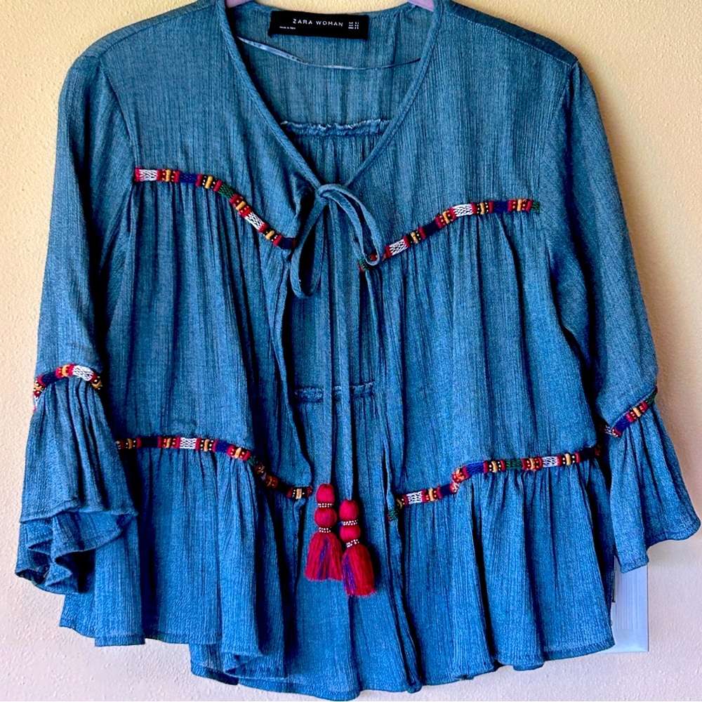 Zara Woman Boho Jacket - Size XS/S